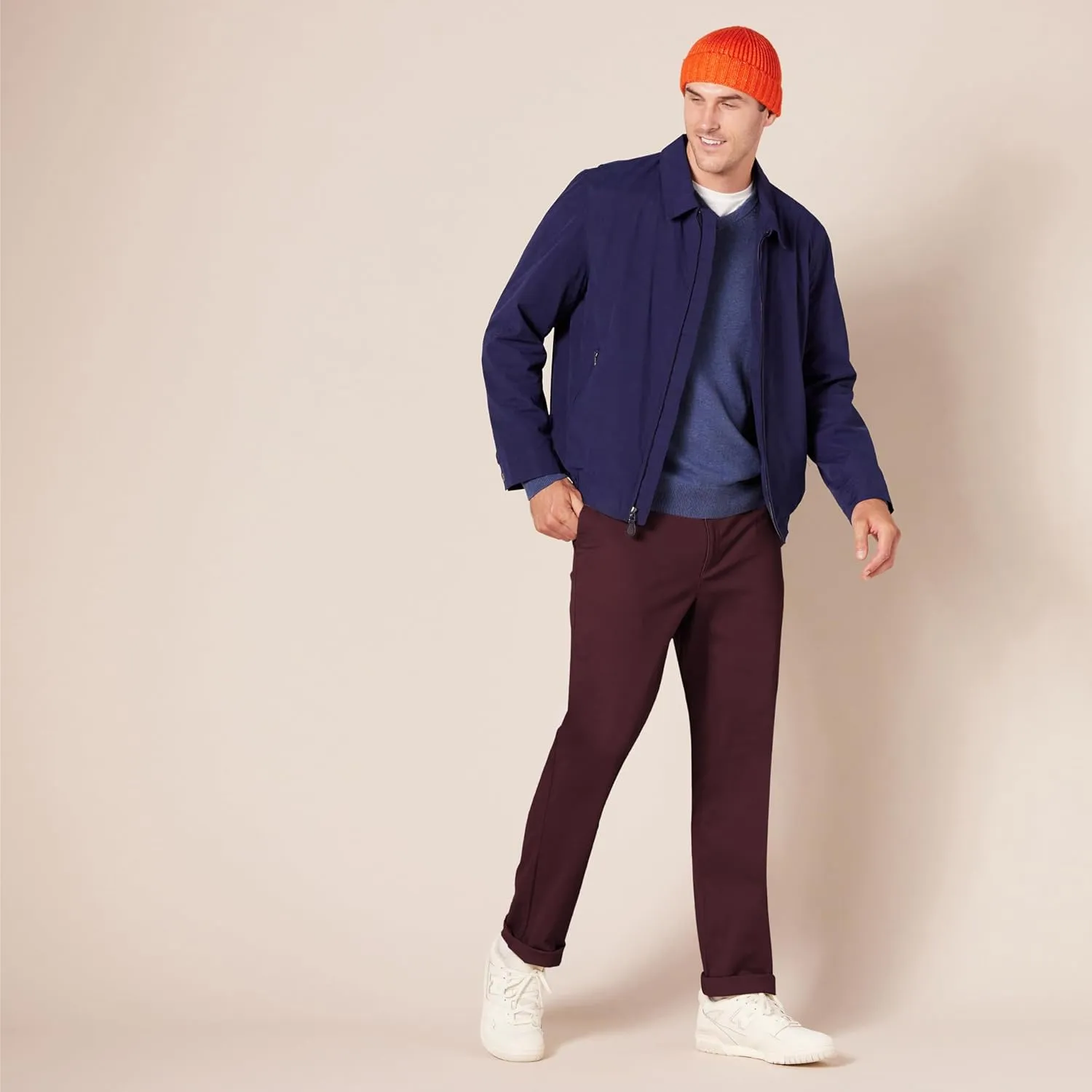 Amazon Essentials Men's Slim-Fit Casual Stretch Chino Pant