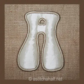 Bell Bottom Applique Monograms