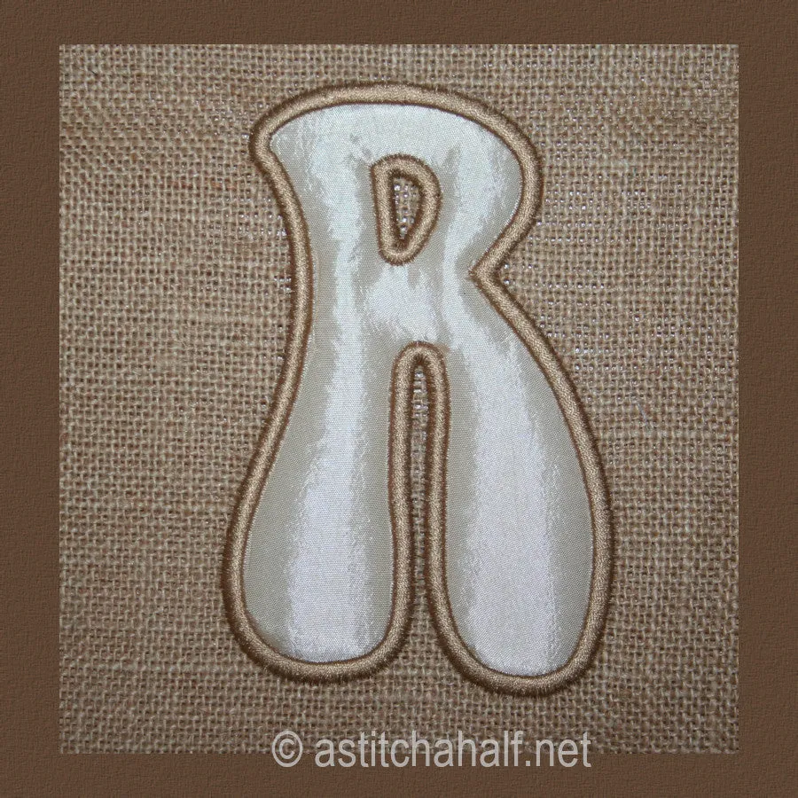 Bell Bottom Applique Monograms