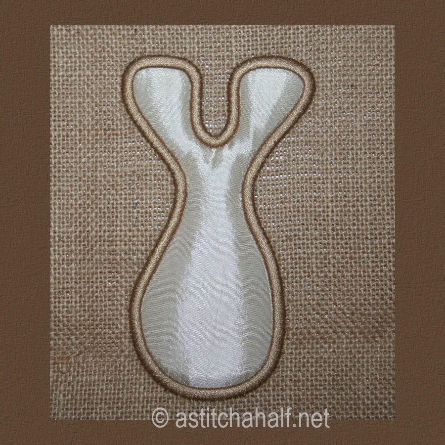 Bell Bottom Applique Monograms