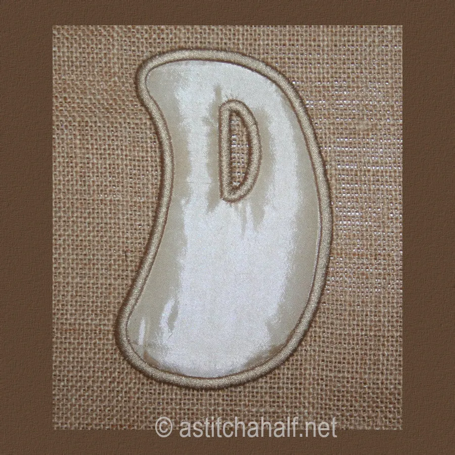 Bell Bottom Applique Monograms