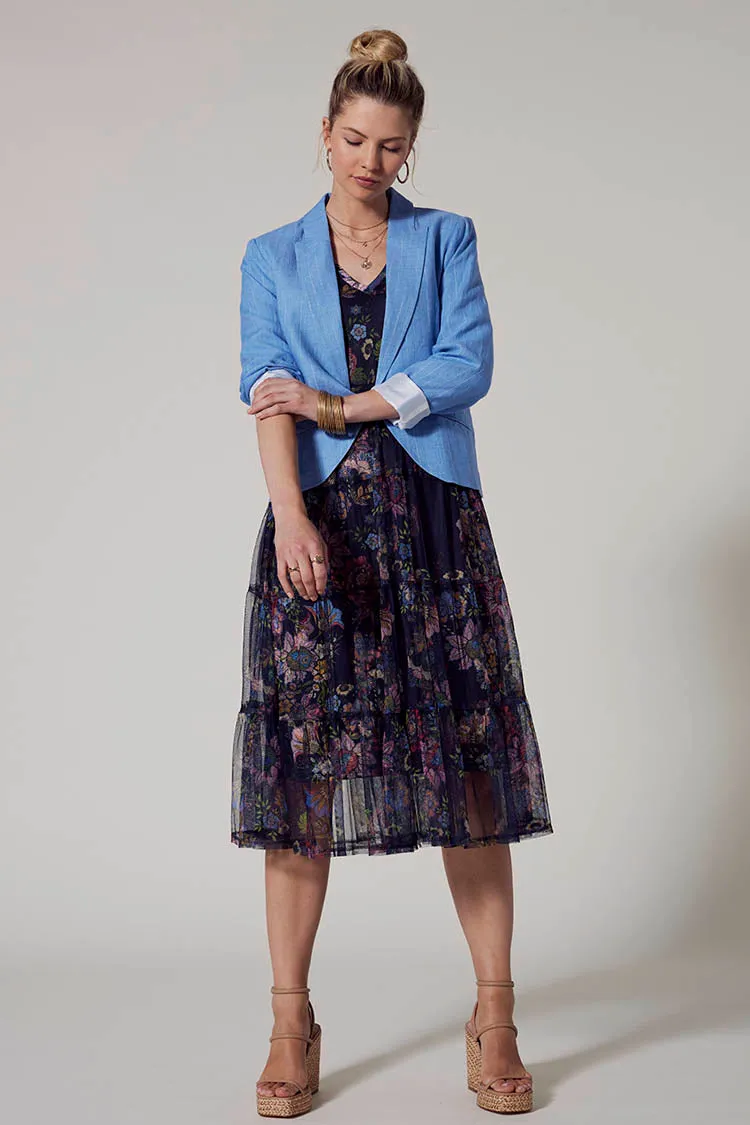 Chianti Jacket in Blue Bell