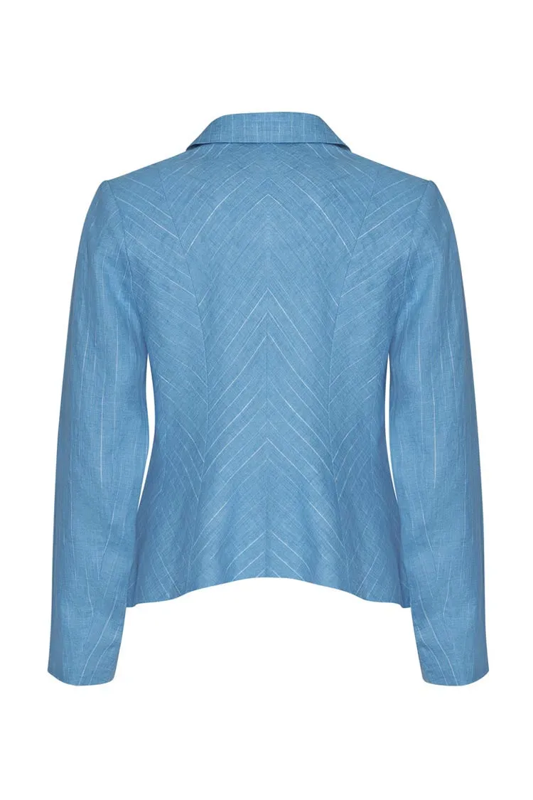 Chianti Jacket in Blue Bell