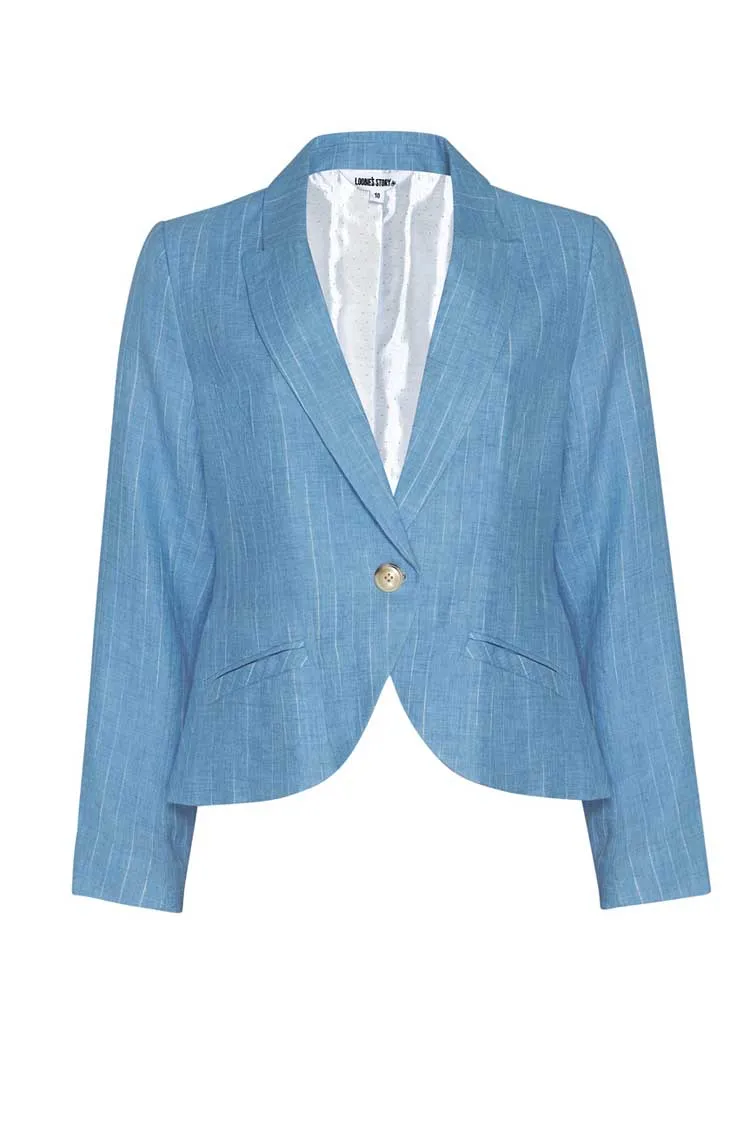 Chianti Jacket in Blue Bell