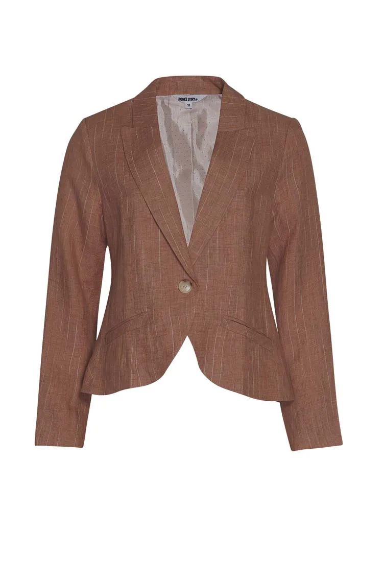 Chianti Jacket in Caramel