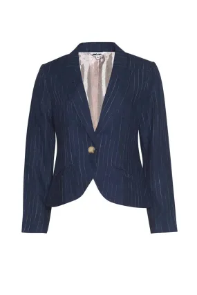 Chianti Jacket in Denim Blue