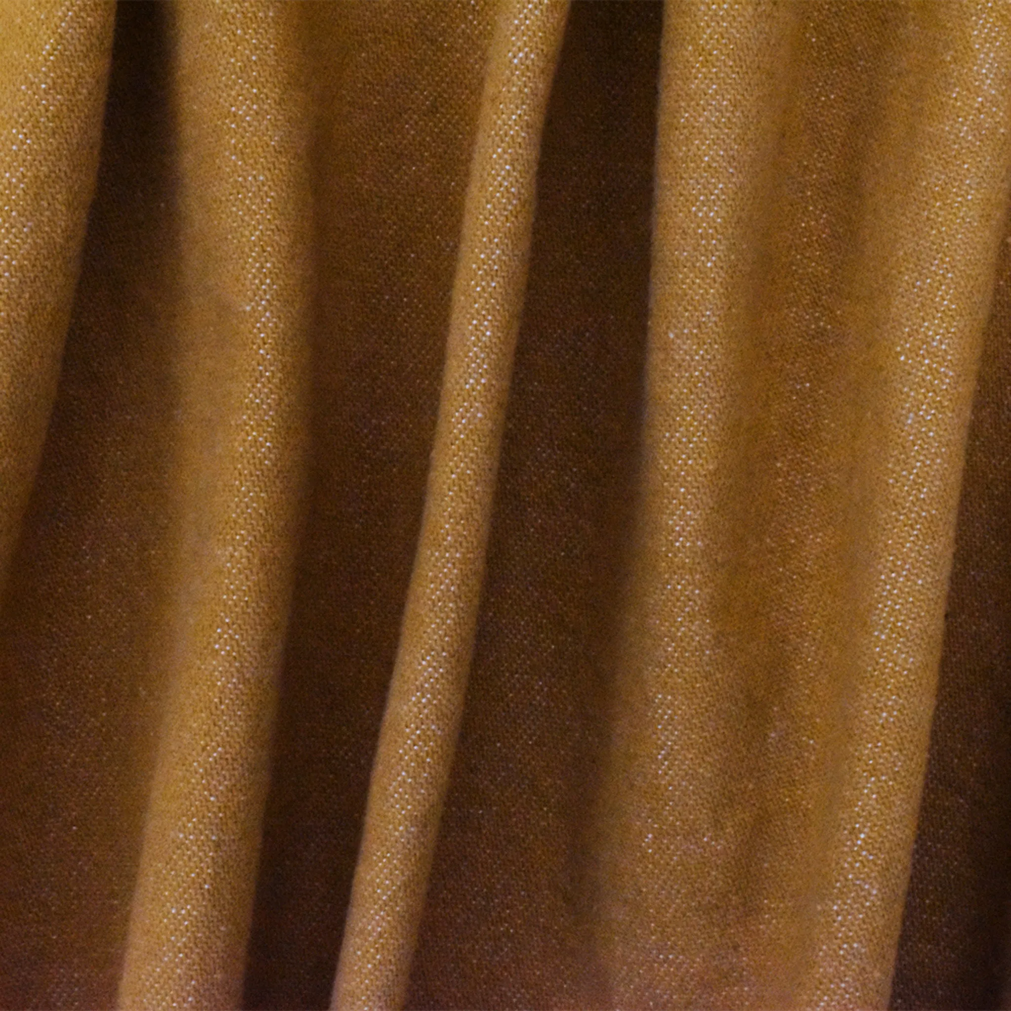 Dijon Yellow 12 oz Famous Maker Stone Washed Cotton Japanese Denim Fabric