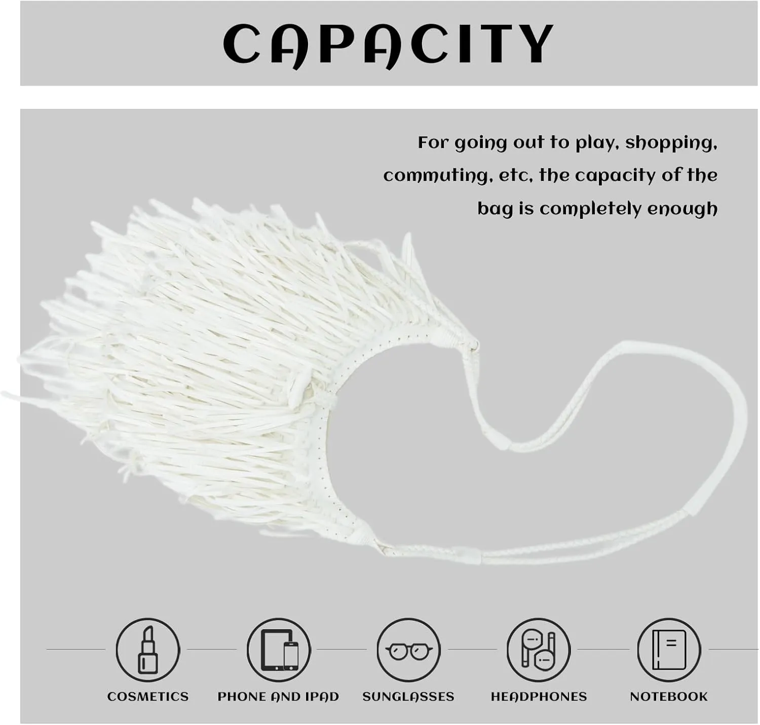 Emprier Vintage Fringe hobo bags for Women Vegan Faux Suede Leather Tassel Crossbody Bag Fringe Purse