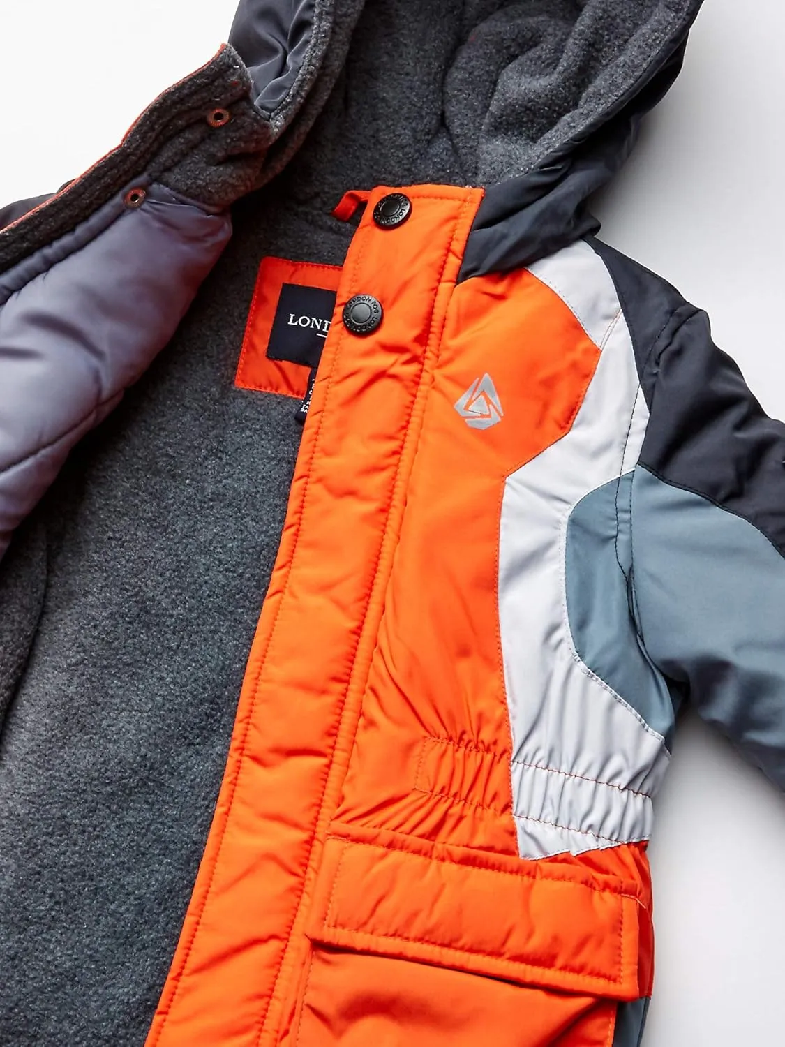 LONDON FOG Baby Boys' 2-Piece Snow Pant & Jacket Snowsuit