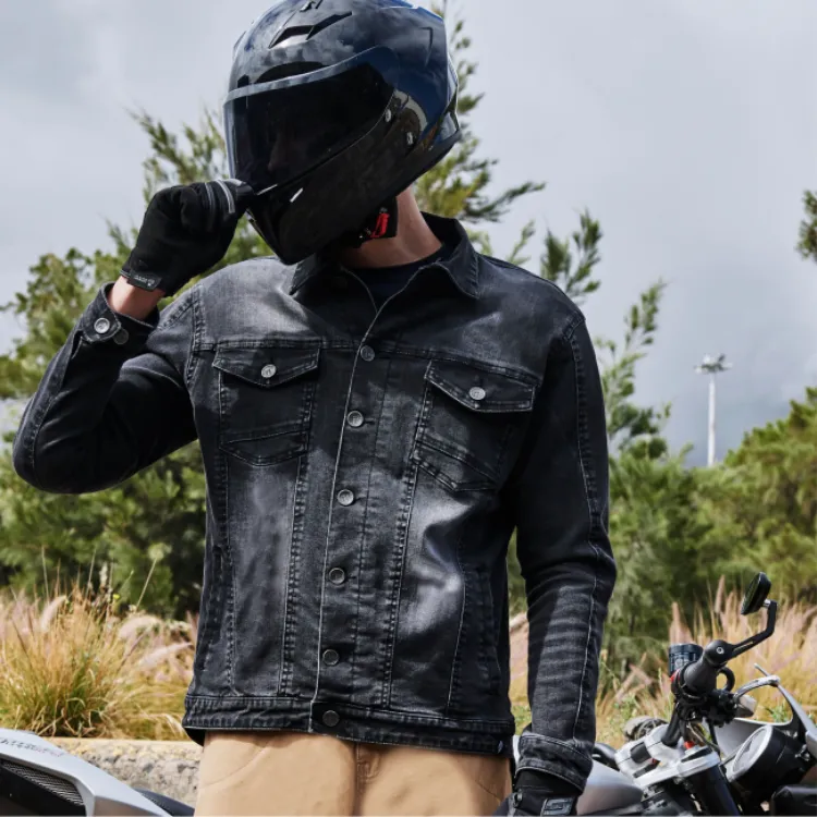 SGI Chopper Denim Motorcycle Jacket